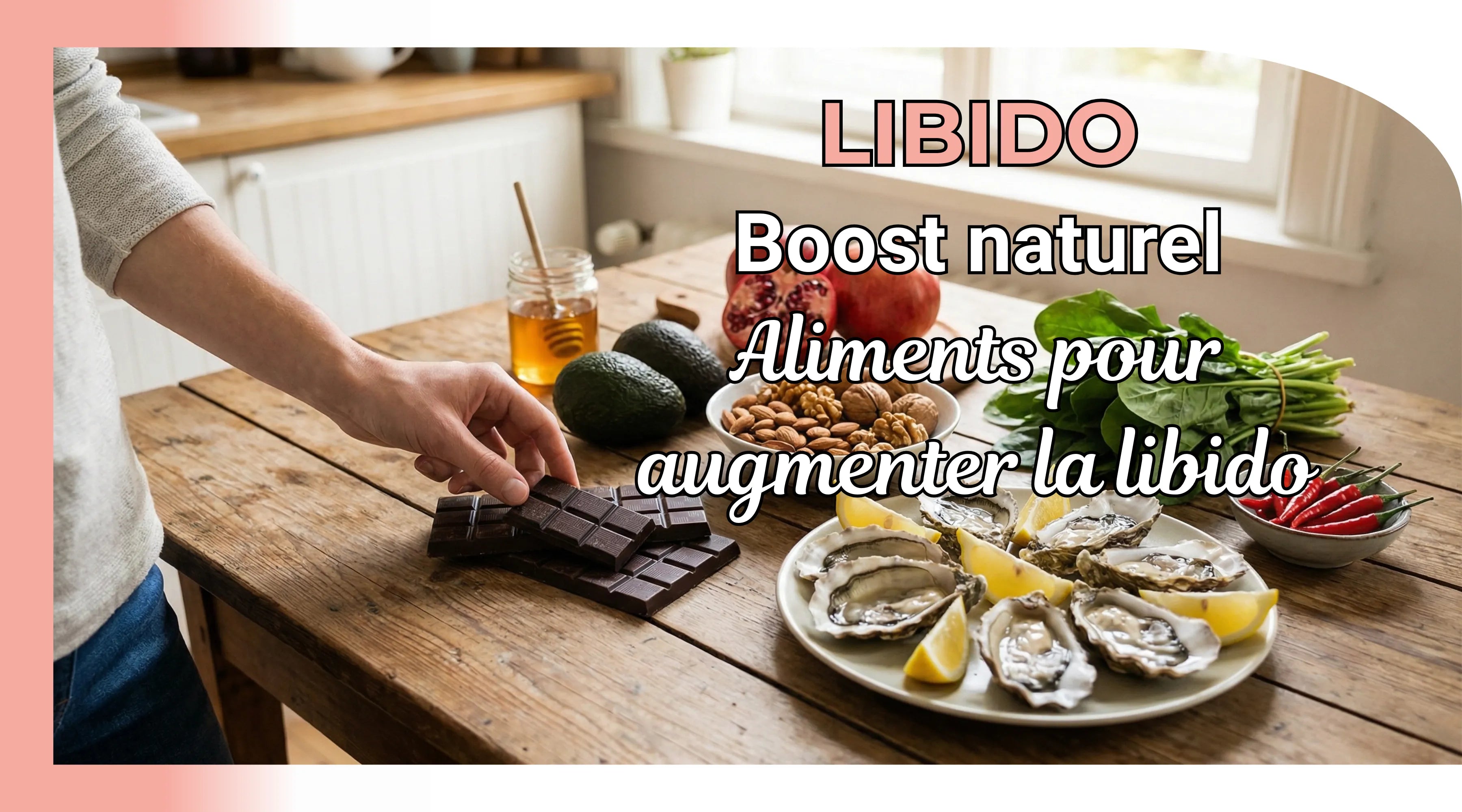 Aliments pour augmenter la libido homme : guide complet