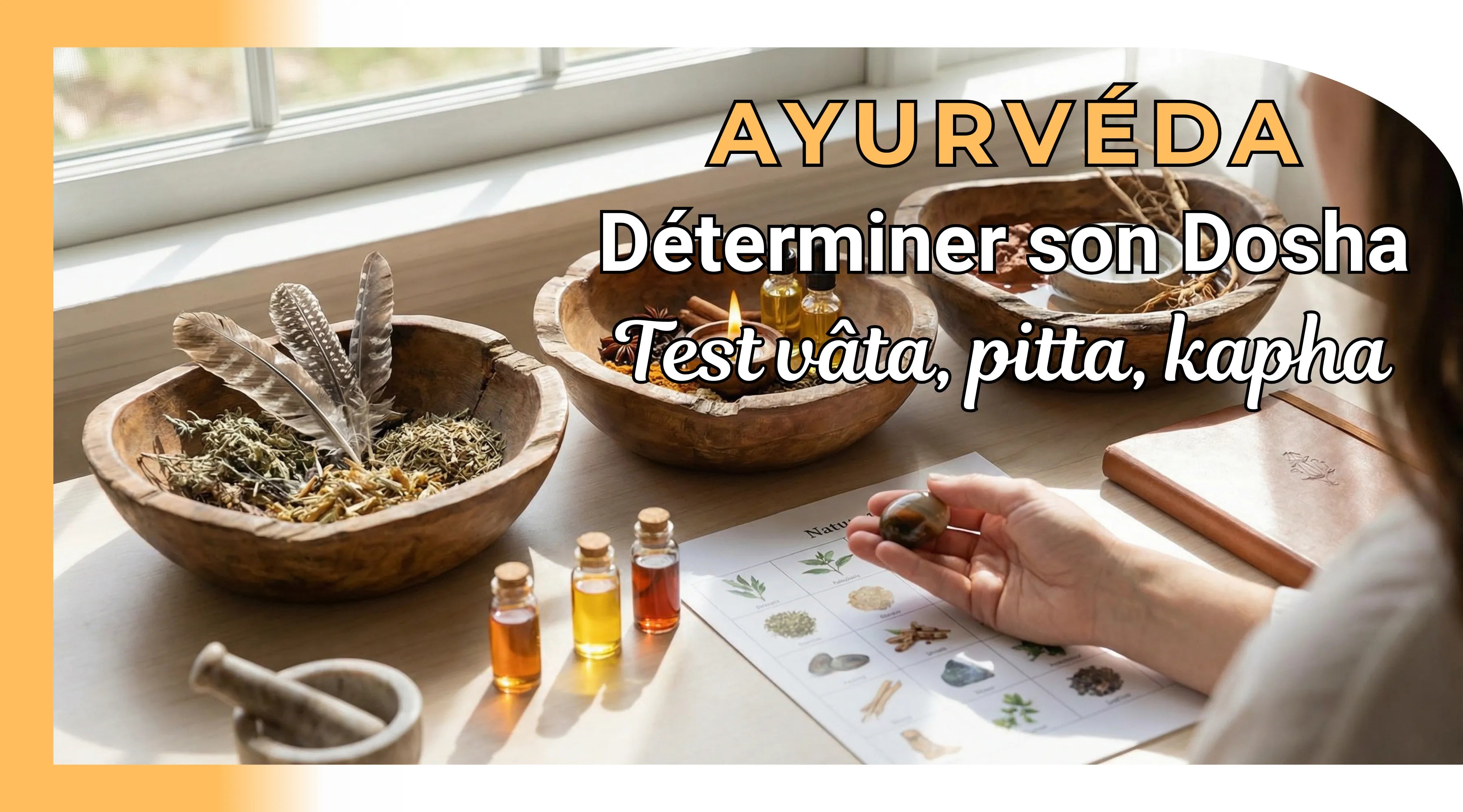 Comment déterminer son dosha : test vâta, pitta, kapha