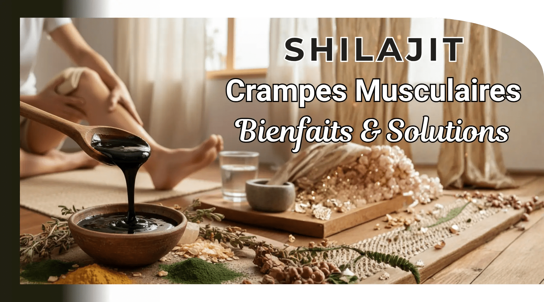 Shilajit et crampes musculaires, bienfaits et solutions