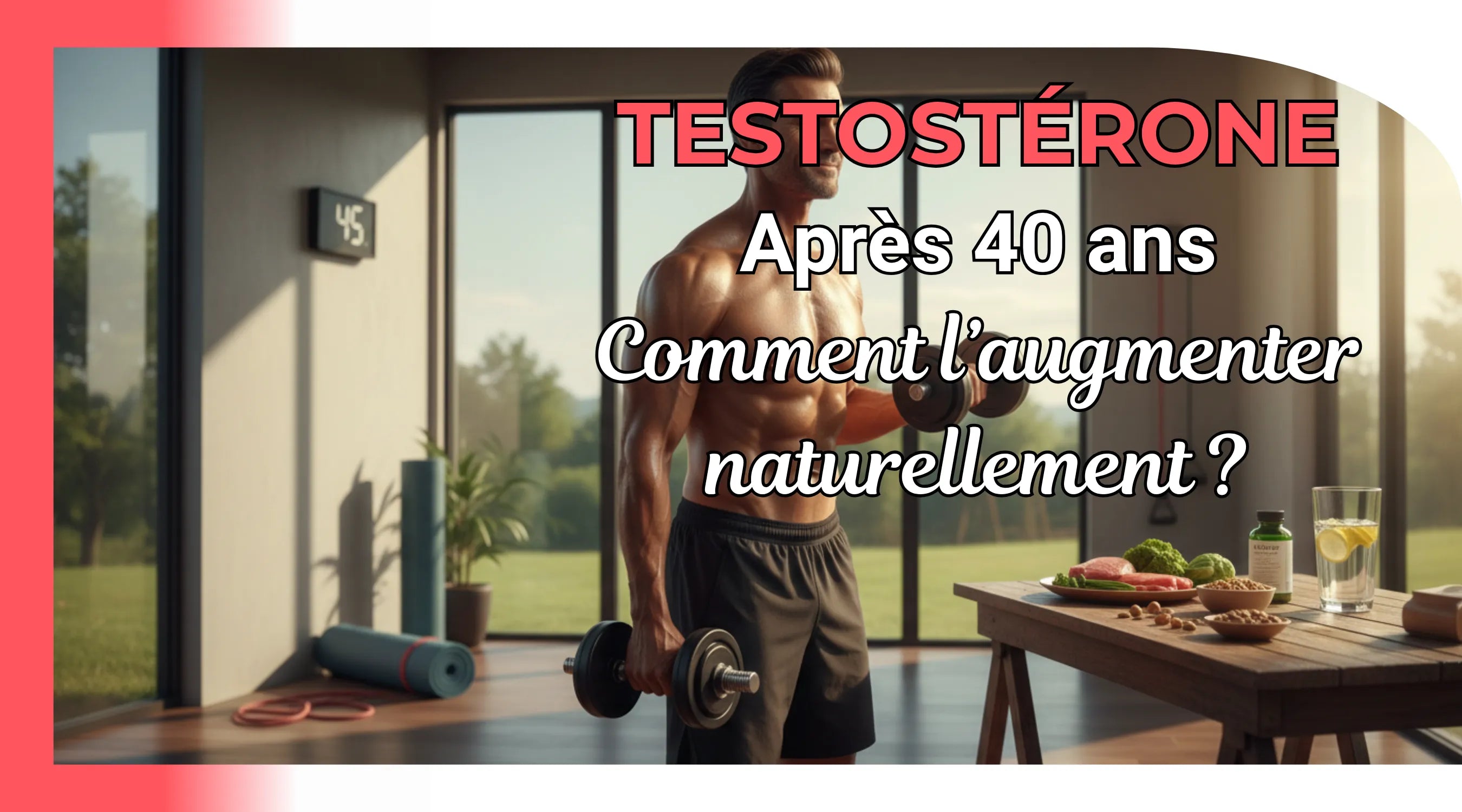Comment augmenter sa testostérone après 40 ans naturellement