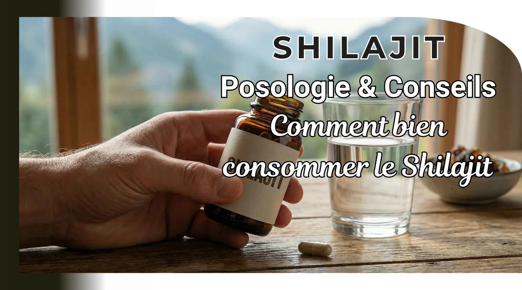 Shilajit posologie conseils : utilisation des gélules Himalaya
