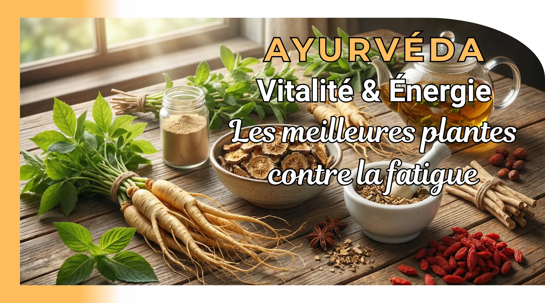 Les meilleures plantes pour vitalité et énergie contre la fatigue