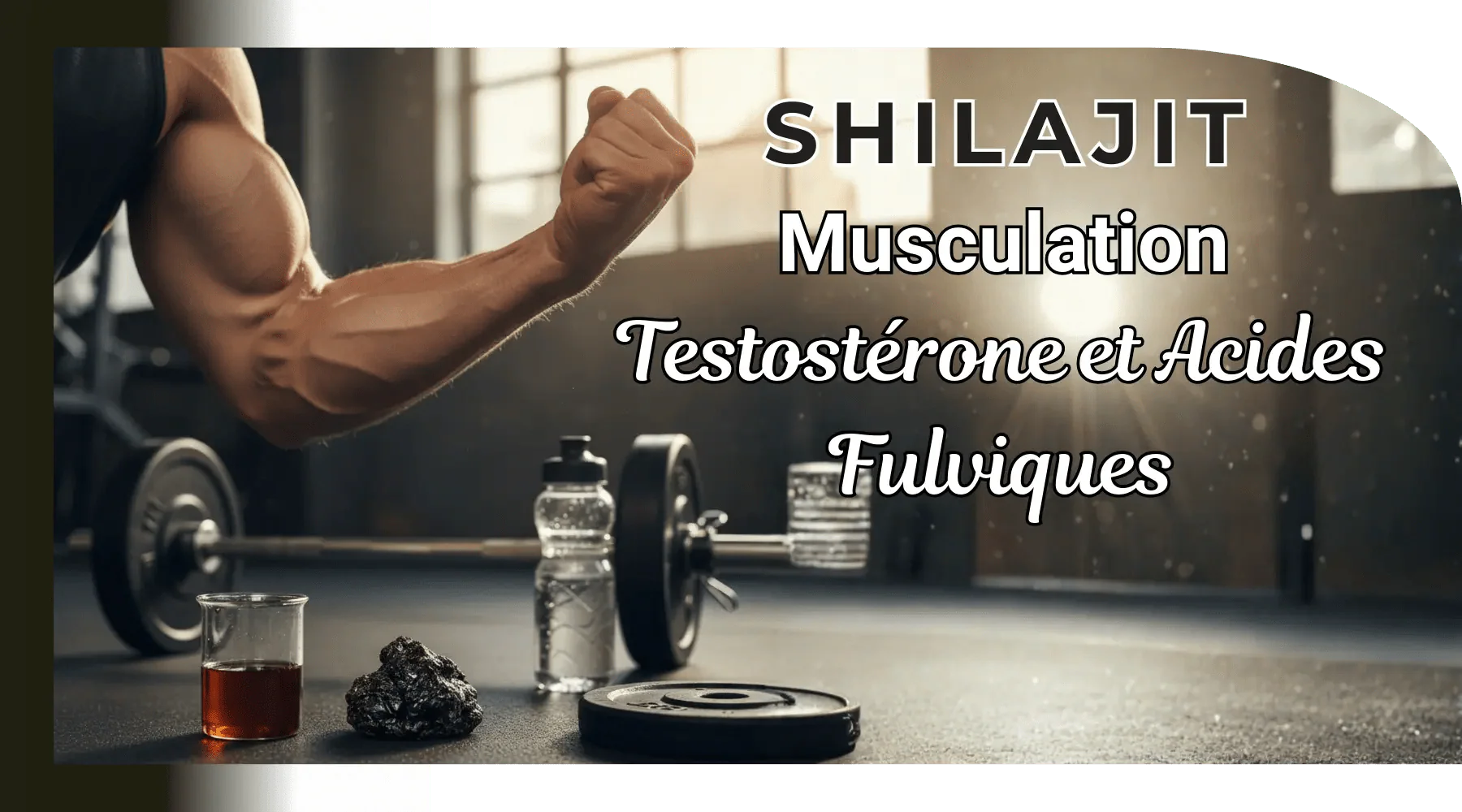 Shilajit en musculation : effets sur la testostérone et acides fulviques
