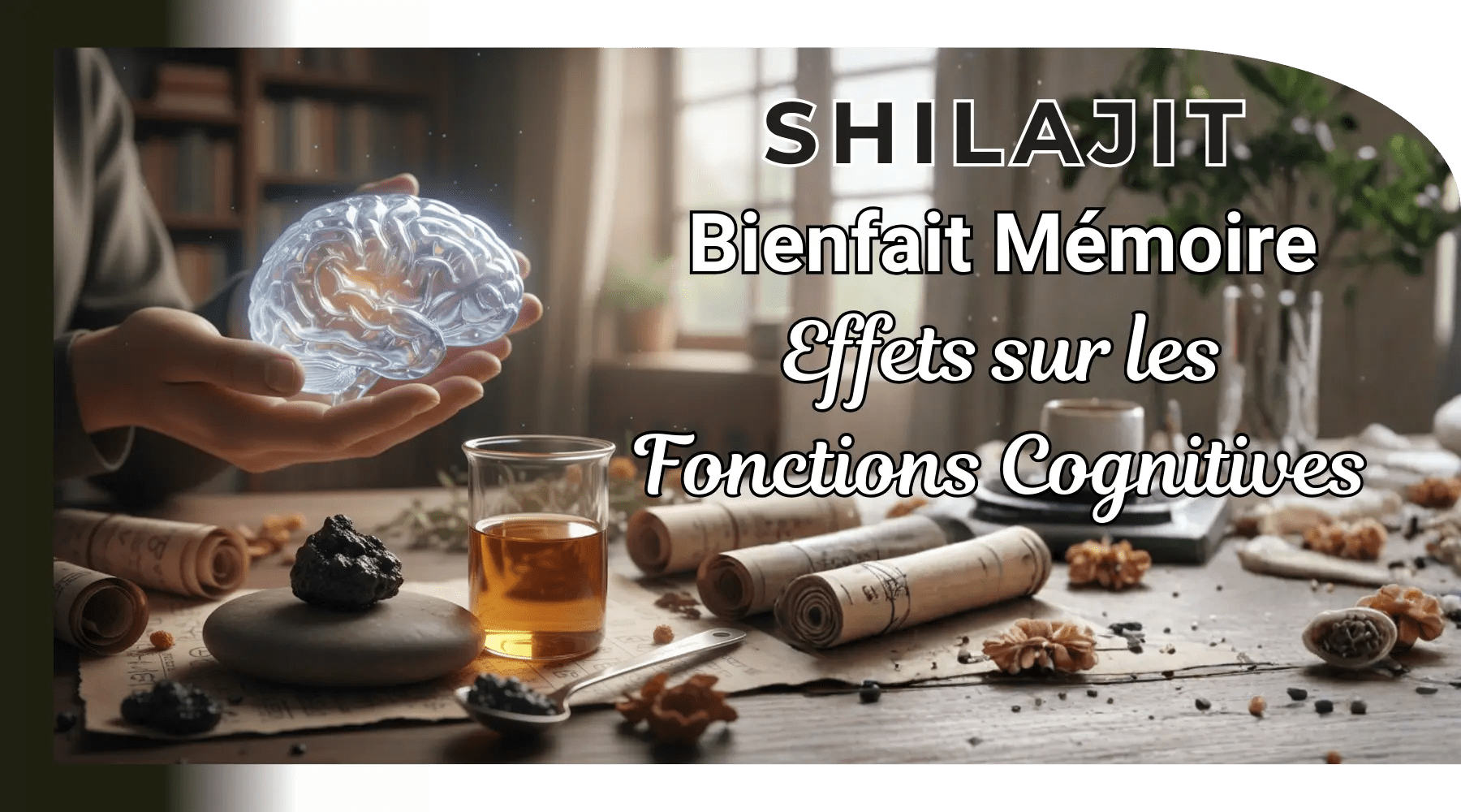Shilajit et mémoire : efficacité prouvée de l'acide fulvique pour la concentration