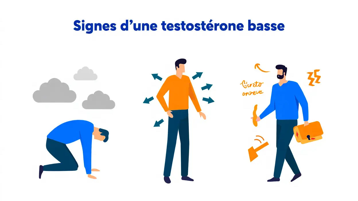 Taux de testostérone bas : que faire face au déficit en testostérone ?