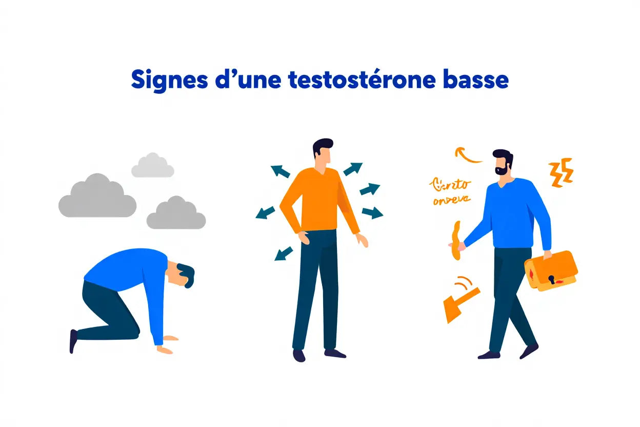 Taux de testostérone bas : que faire face au déficit en testostérone ?