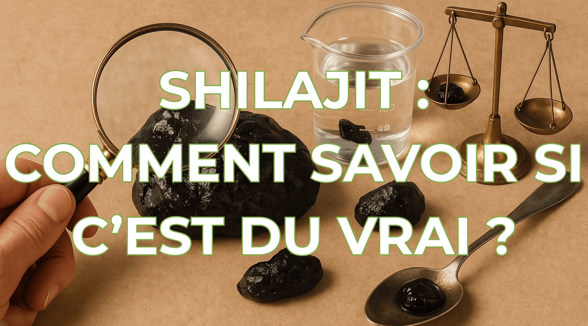 Shilajit : comment savoir si c’est du vrai ?