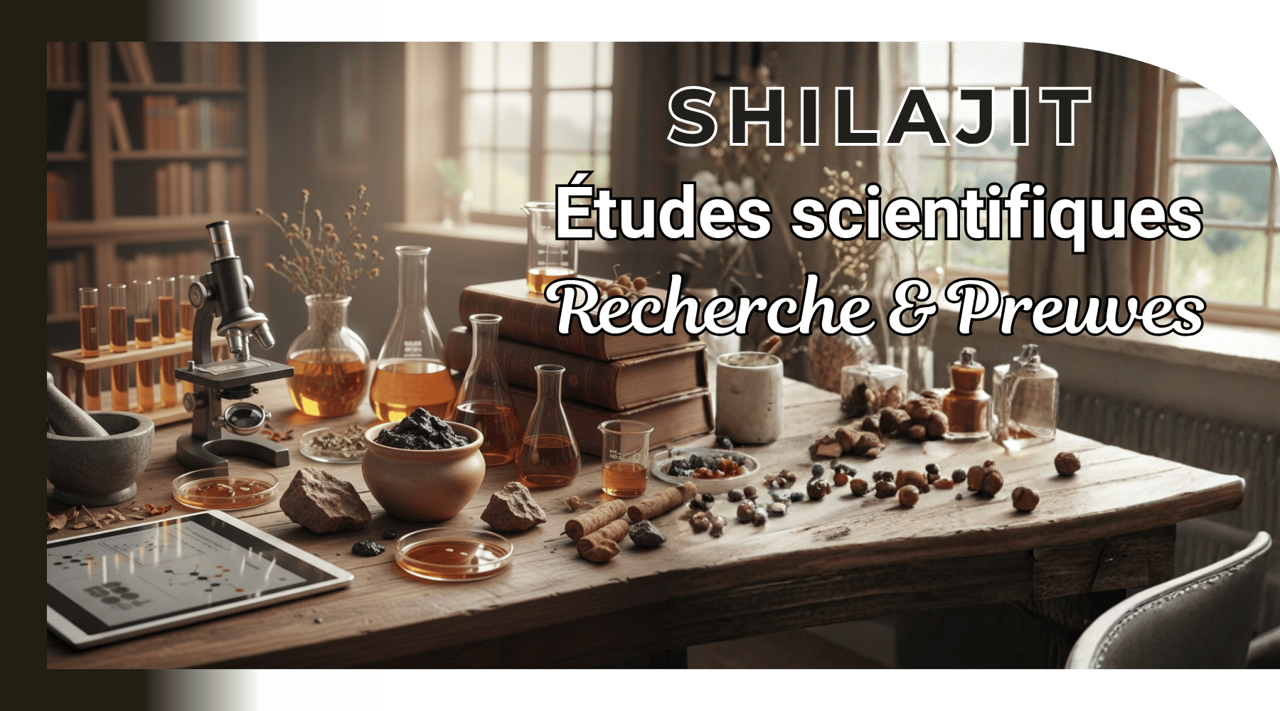 Etudes scientifiques Shilajit