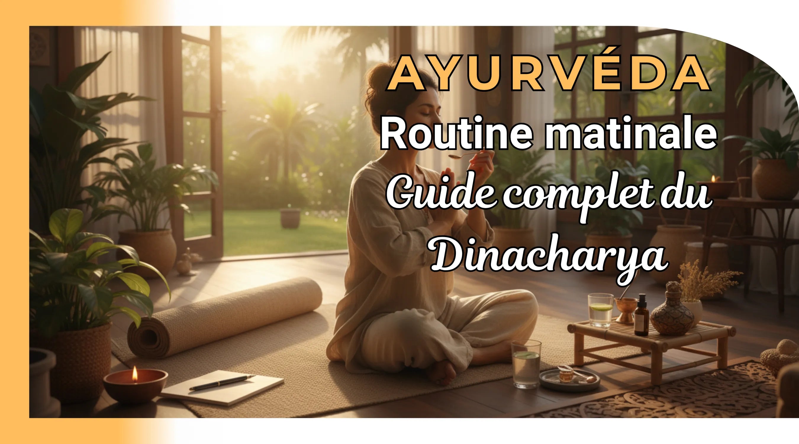 Routine ayurvédique matin : guide complet du dinacharya