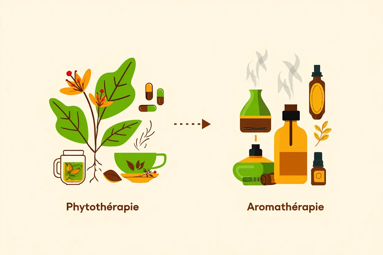 Différence phytothérapie et aromathérapie : comment choisir ?