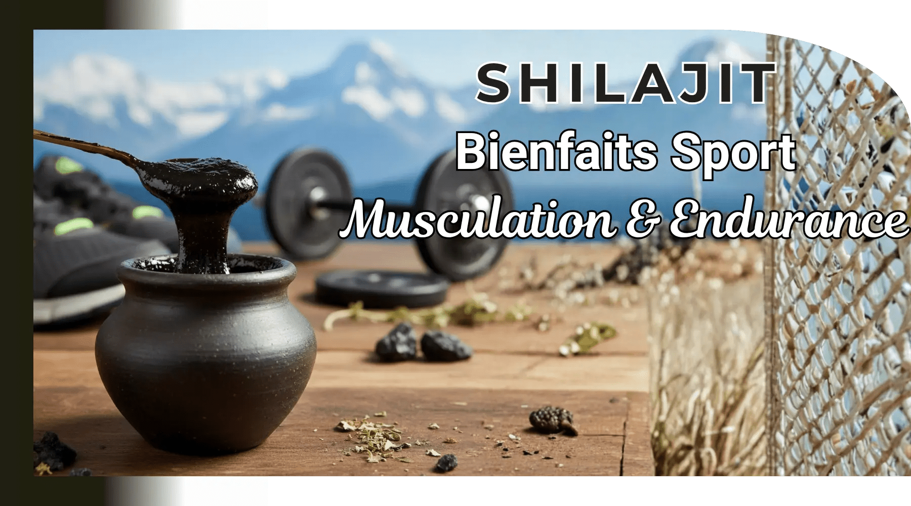 Bienfaits du Shilajit pour le sport, la musculation et l'endurance
