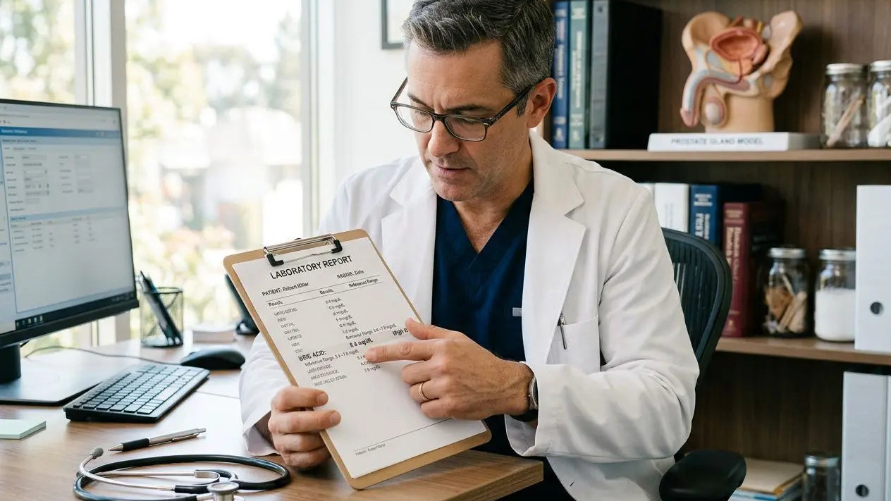 Acide urique et prostate : risques et solutions