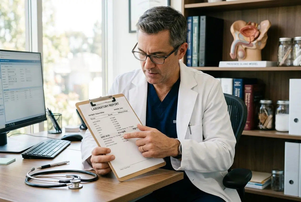 Acide urique et prostate : risques et solutions