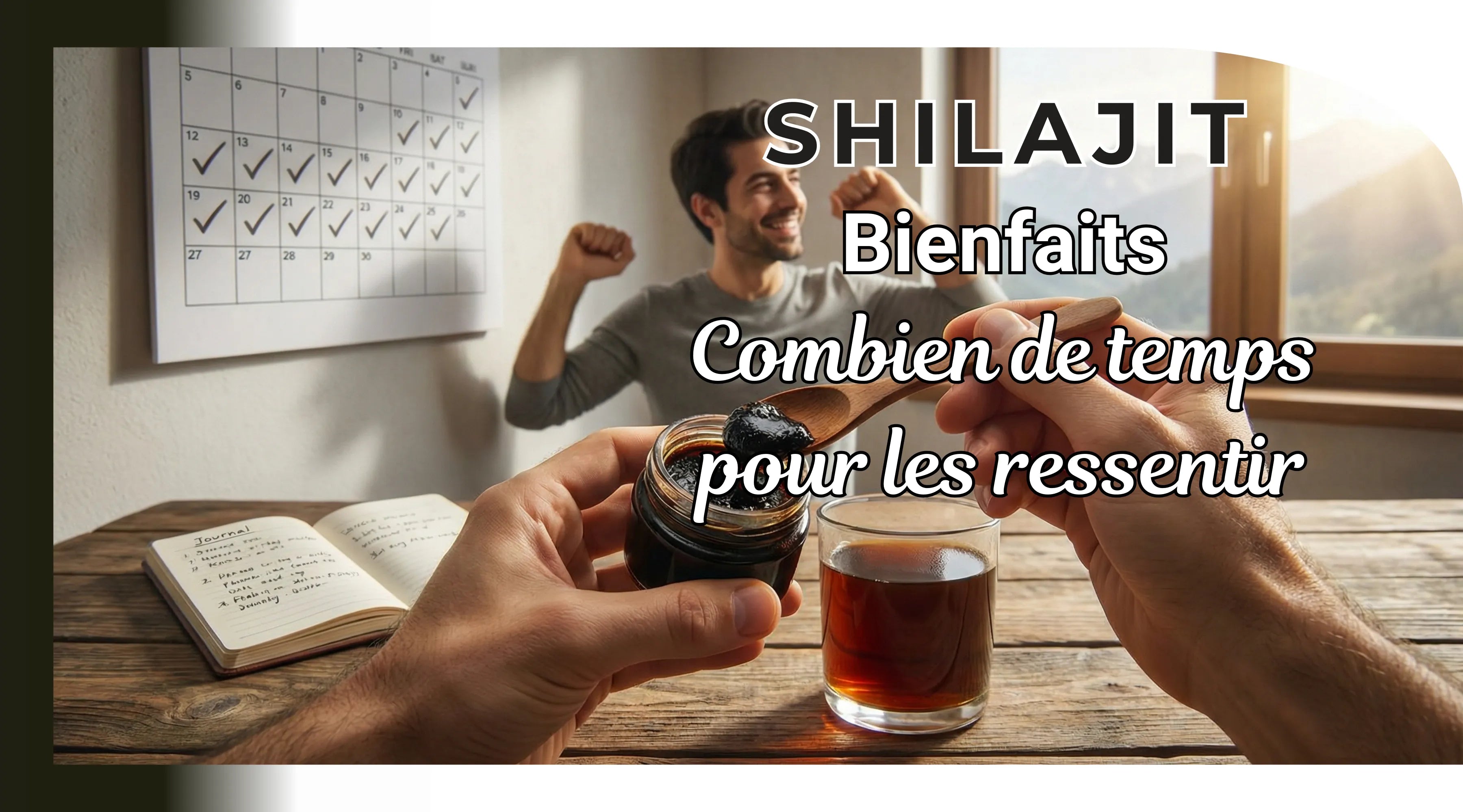 Shilajit : combien de temps pour ressentir l'effet et les bienfaits du shilajit pendant vo