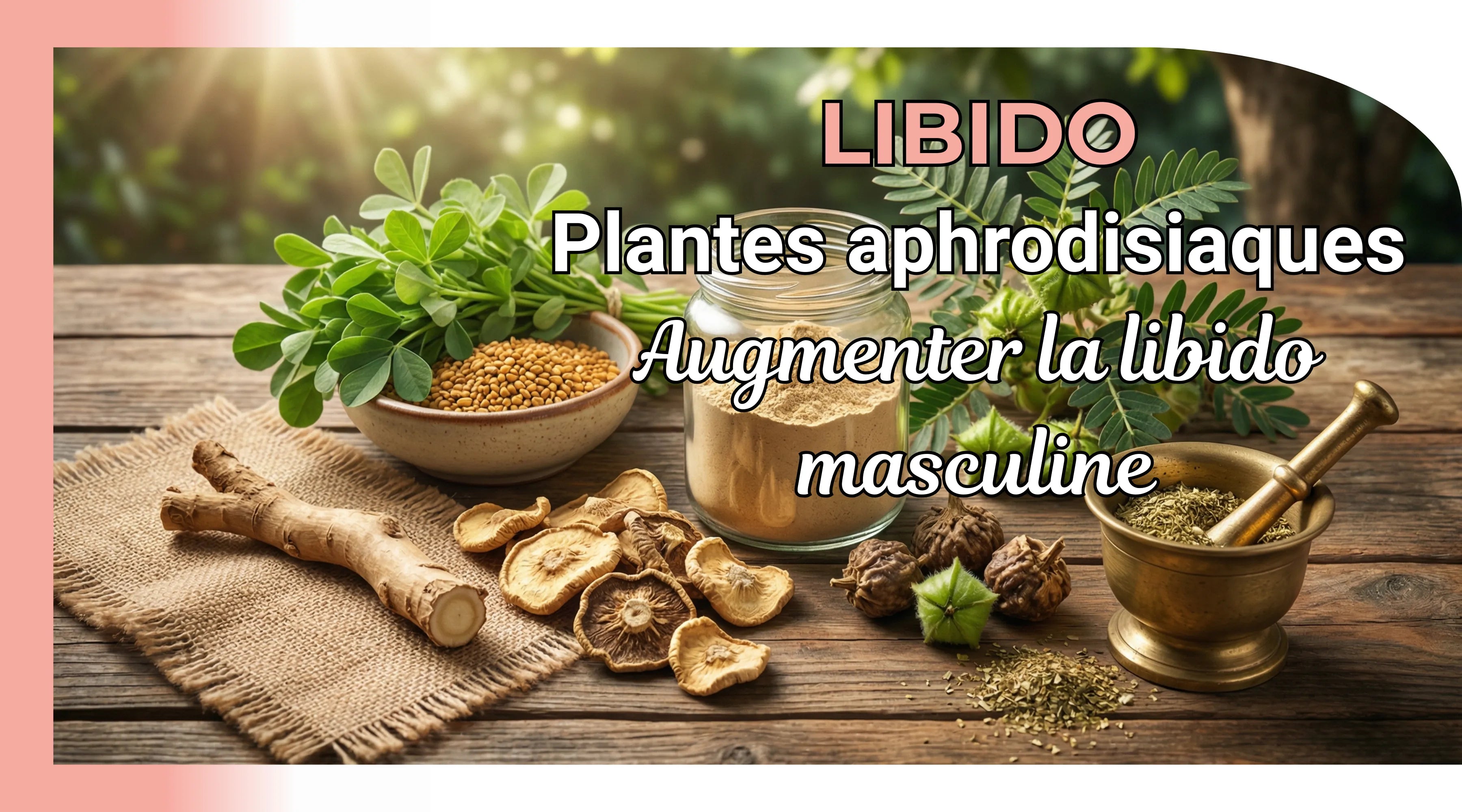 Plante aphrodisiaque pour augmenter la libido masculine naturellement