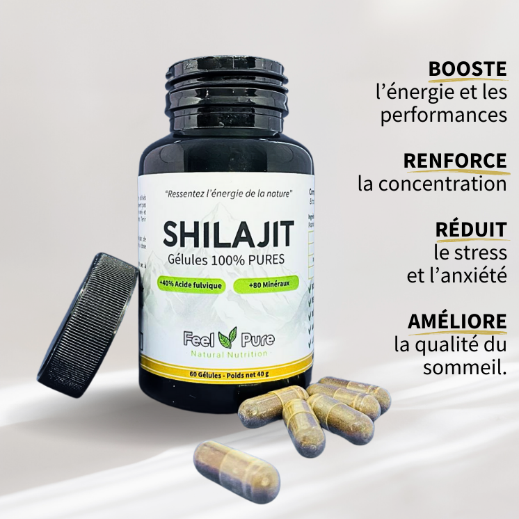 Gélules de Shilajit (60 Gélules)