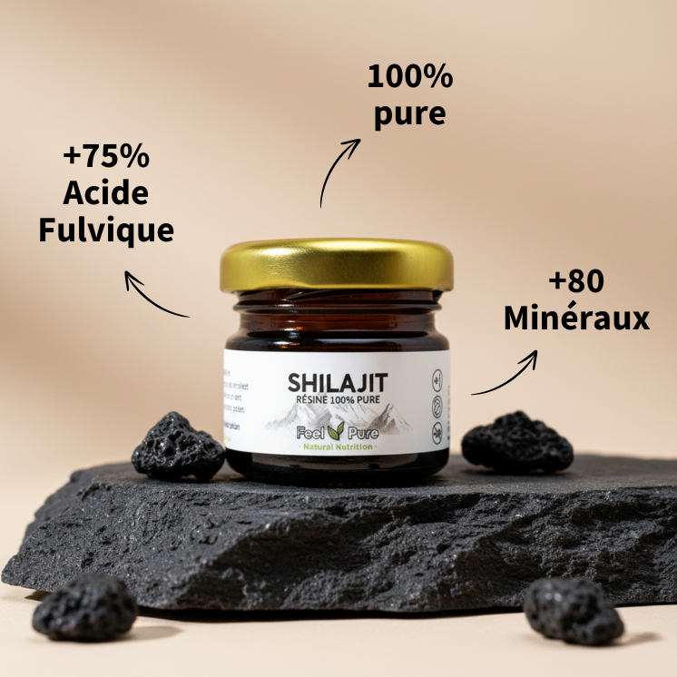 Résine de Shilajit 100% Pure