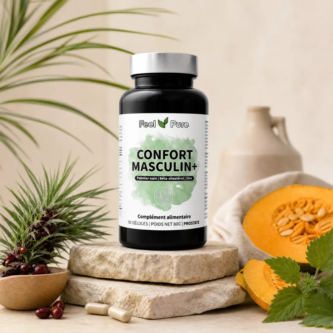 Confort masculin prostate