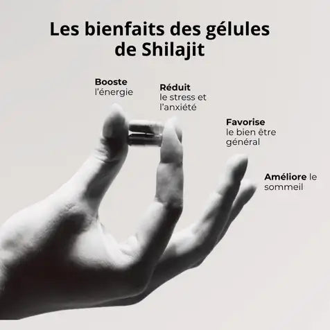 Photo Instagram bienfaits gélule de Shilajit