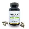 Gélules de Shilajit 100% pures – Complément naturel riche en acide fulvique et minéraux pour l’énergie et la vitalité.