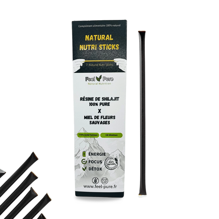 Boite de 7 Sticks de Miel et de Shilajit