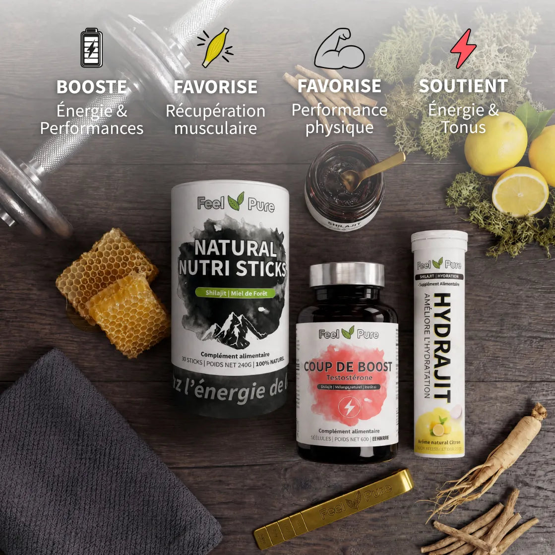 Pack sport testosterone bienfaits