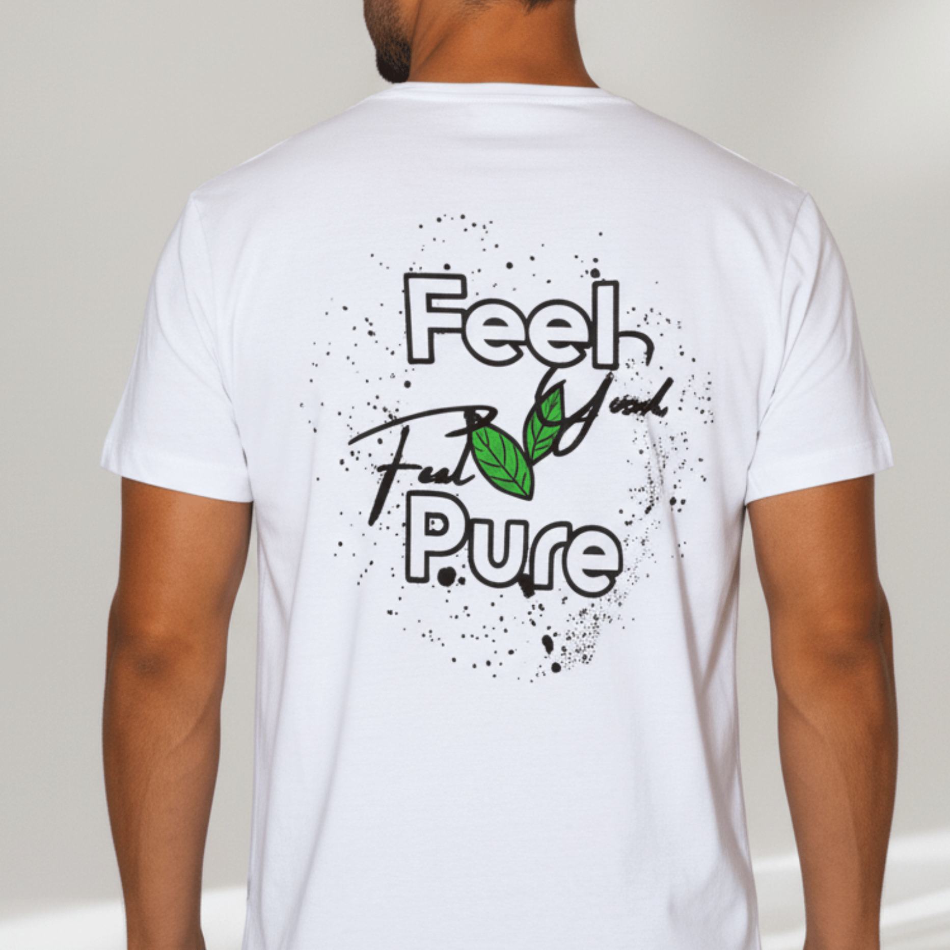 T-shirt Feel Pure Feel Good face arrière